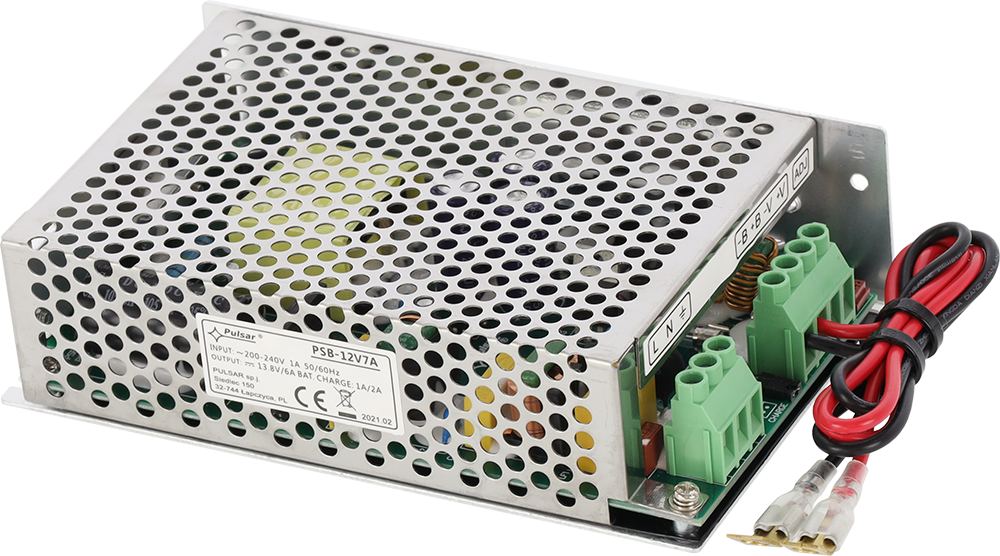 CP-PR-169 Zálohovaný napájecí zdroj pro více kamer s baterií - 13.8 V / 7 A