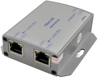 CP-PR-137 PoE extender s rozbočením na dvě IP kamery